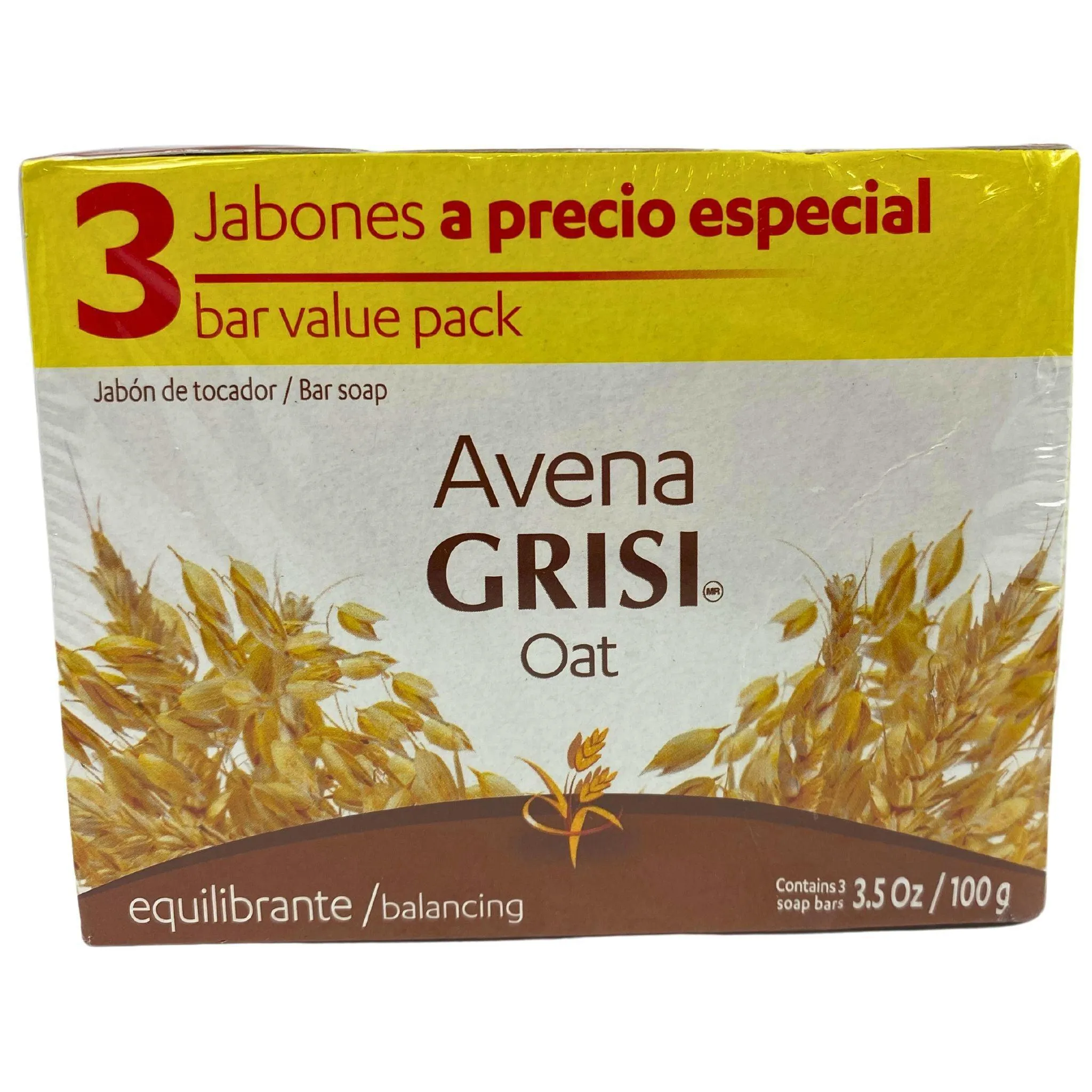 Avena Grisi Oat 3.5OZ (20 Pcs Lot) (3 Value Pack)