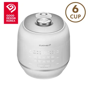Cuchen 121°C IH Pressure Rice Cooker 6 Cup CRT-RPK0670WUS