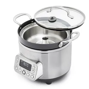Elite 10-Cup Rice & Grains Cooker | Premiere Stainless Steel