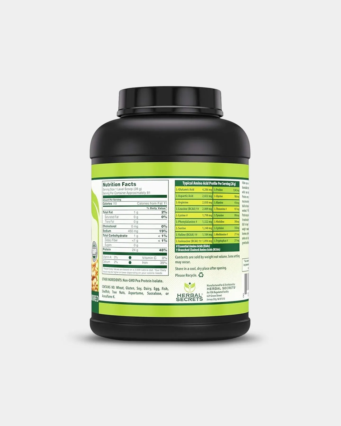 Herbal Secrets Pea Protein