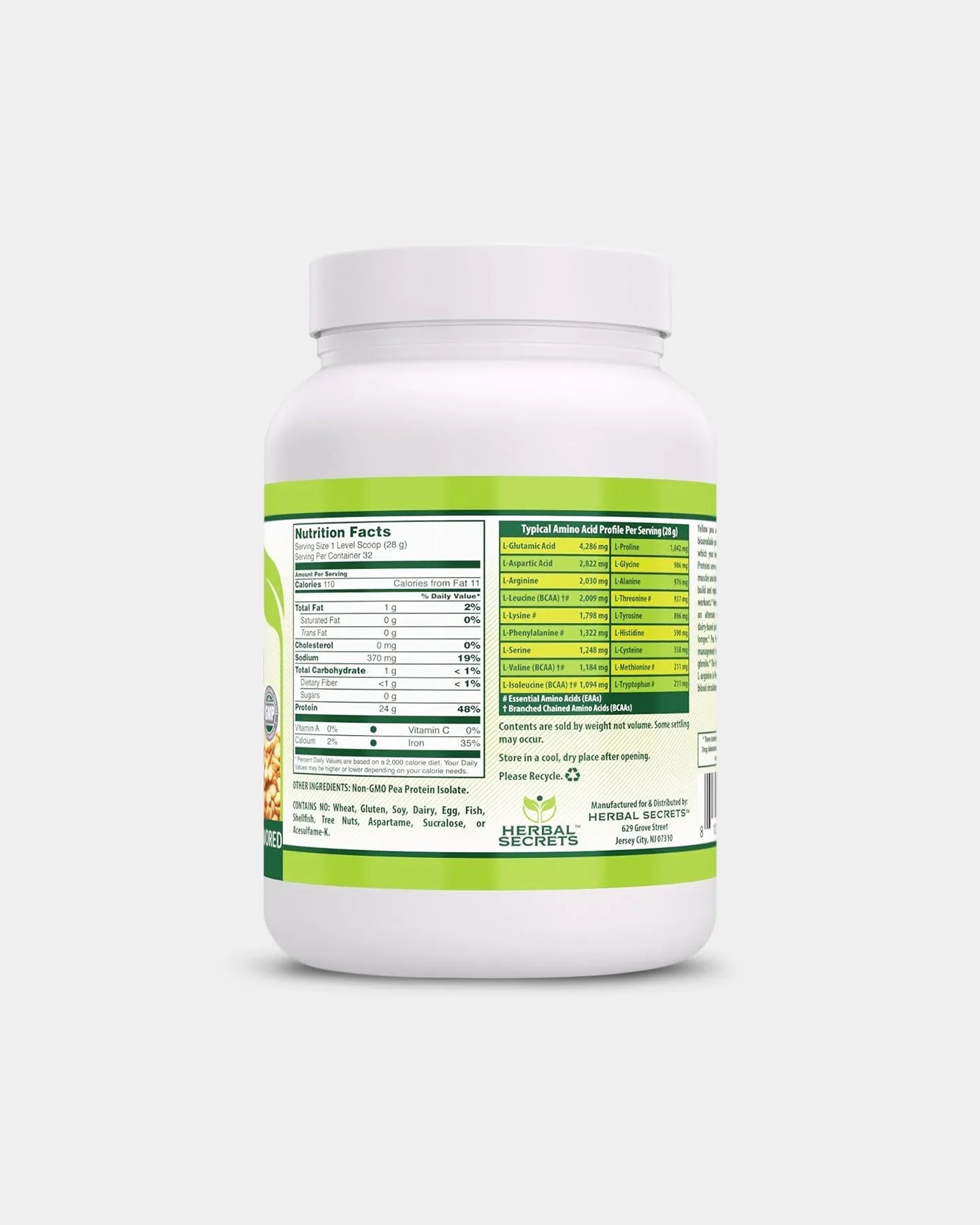 Herbal Secrets Pea Protein