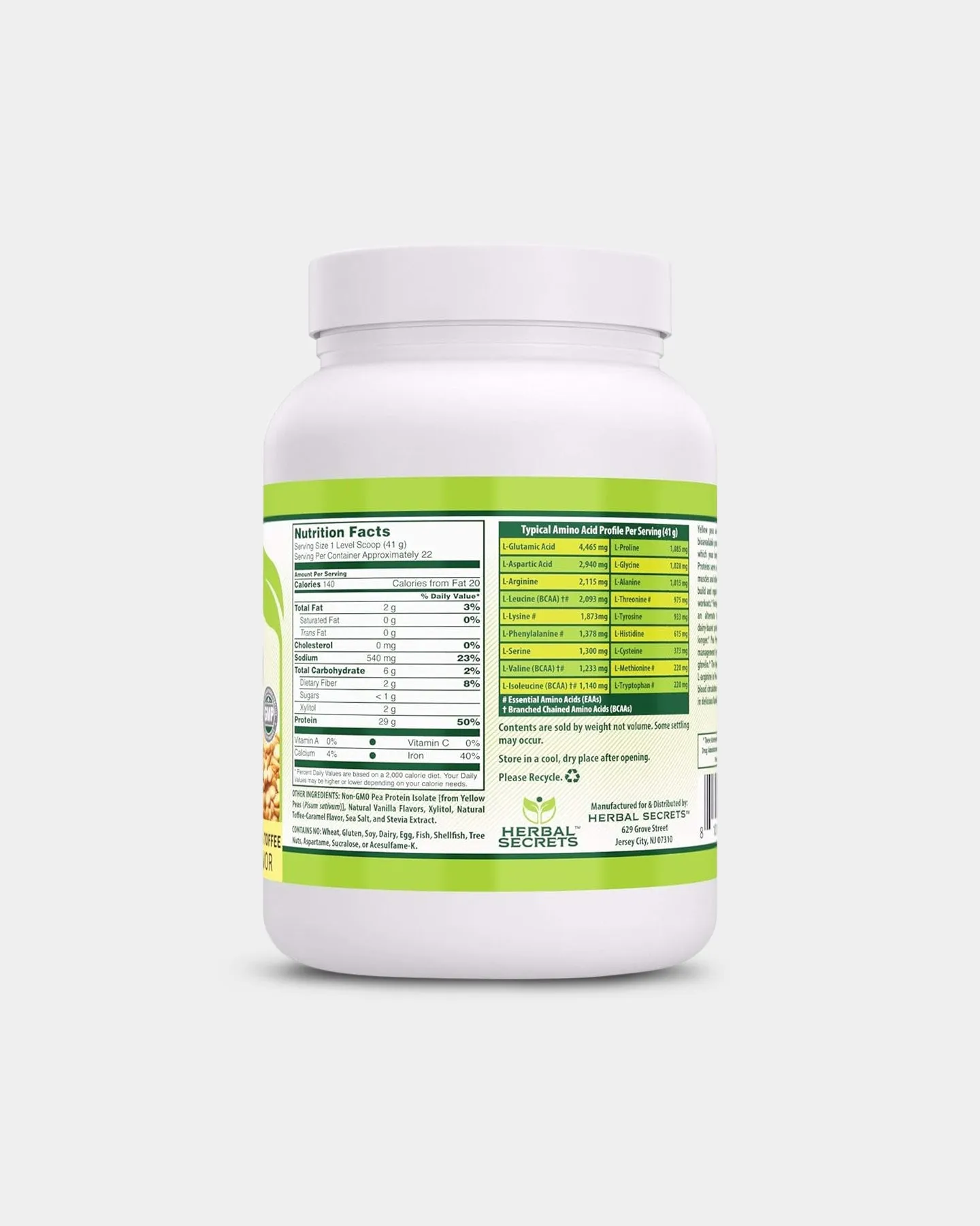 Herbal Secrets Pea Protein