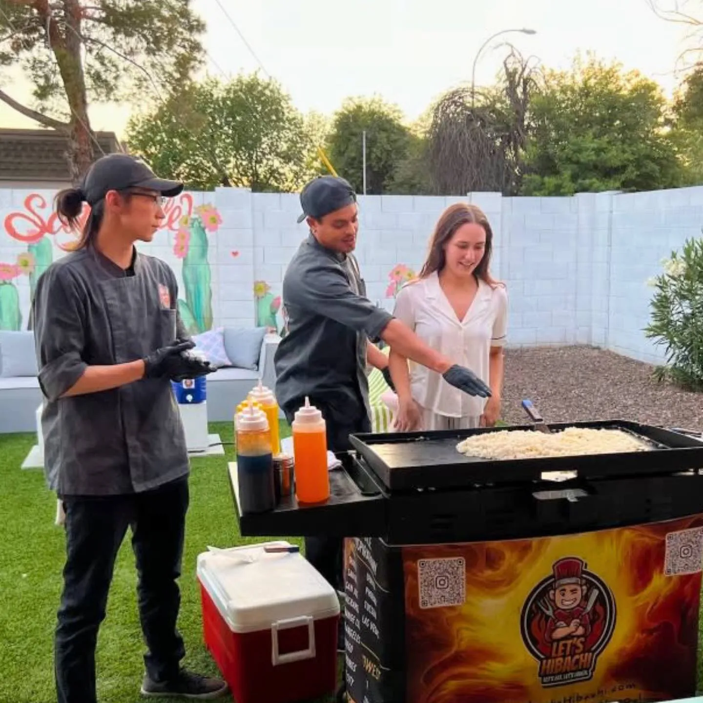 Private Hibachi Chef with Let's Hibachi