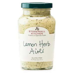 Stonewall Kitchen ~ Aioli (Lemon Herb)